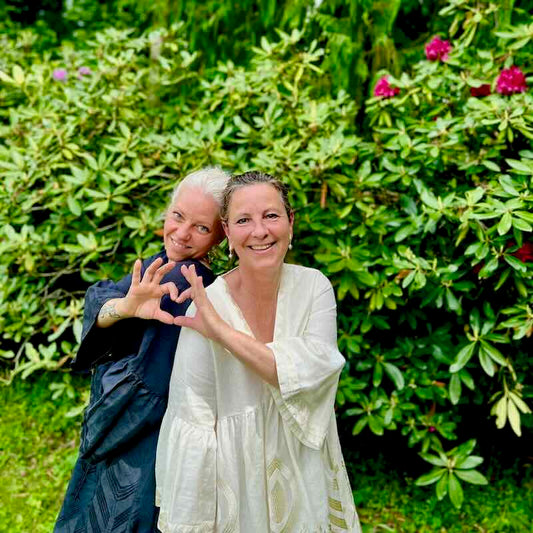 Feder Kleid natur 4 - Kori: Midikleid, Leinen, Stickereien, Ärmel