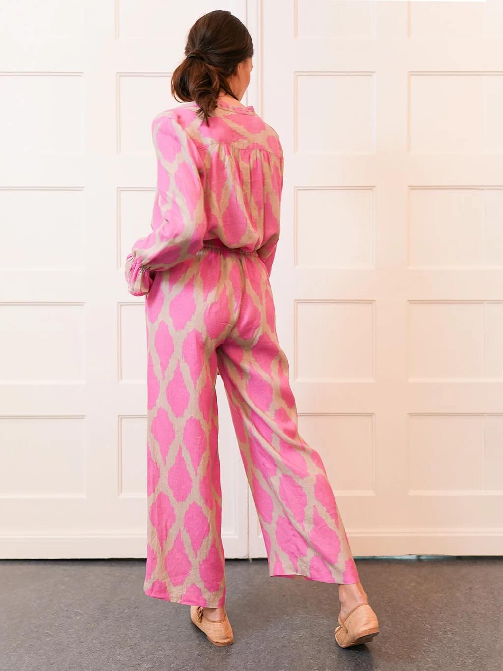 Fennel Hose iKat pink 2 - Nimo with Love: weiterer Schnitt, Taschen, 7/8 Länge