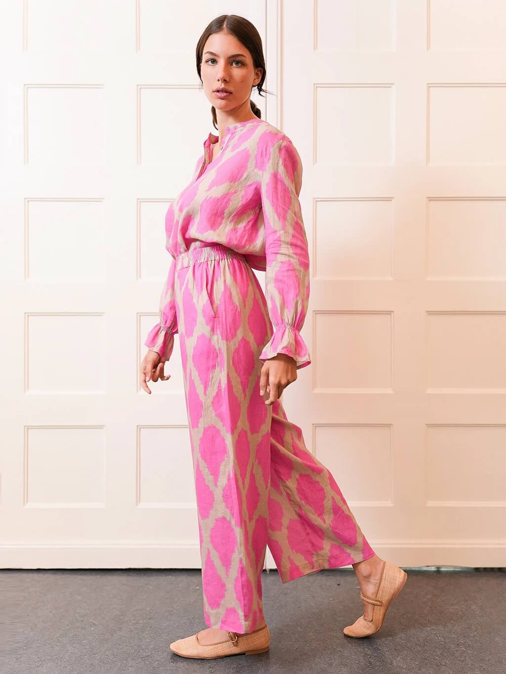 Fennel Hose iKat pink 3 - Nimo with Love: weiterer Schnitt, Taschen, 7/8 Länge