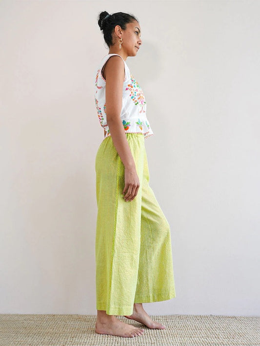 Fennel Hose Lime 6 - Nimo with Love: weiterer Schnitt, Taschen, 7/8 Länge