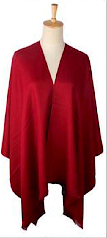 Cape Red - Mojo Basics: Baumwolle Wolle Seide, 125x155cm.