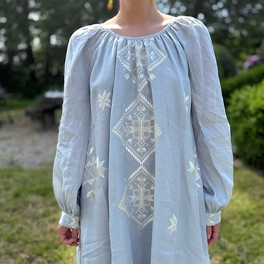Lefkada Kleid grau - Kori
