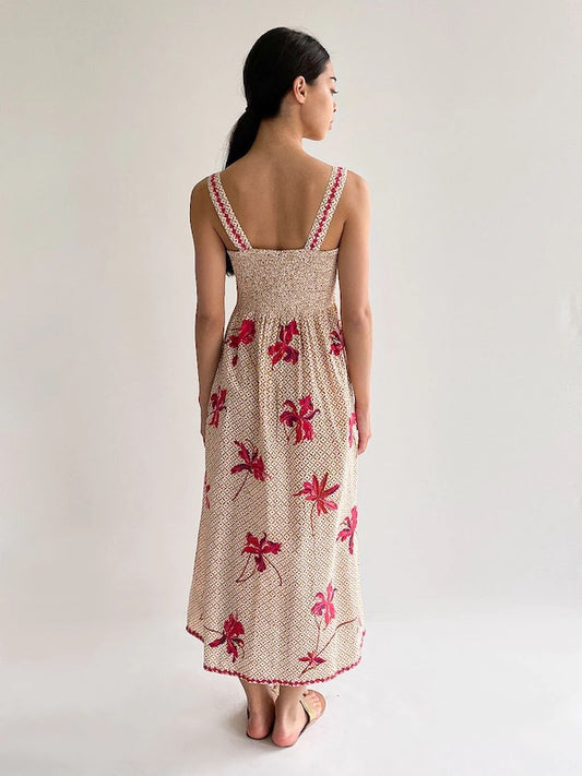 Agate Kleid dotty b - Nimo with Love: Trägerkleid, Stickereien, Taschen, Bustier