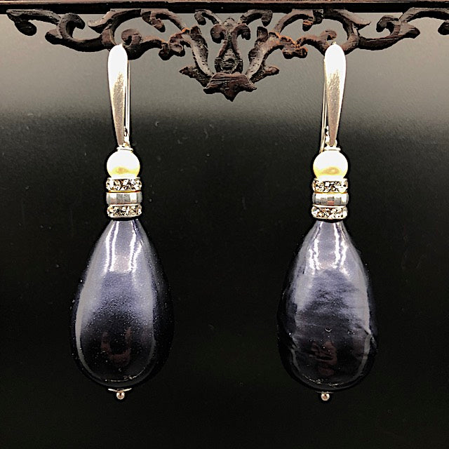 Gini Paper - Silver Earrings – MojoUniques