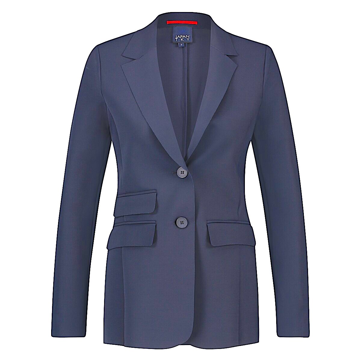 Yuu Blazer o - Japan TKY: Eleganter Blazer, Blau-Schwarz